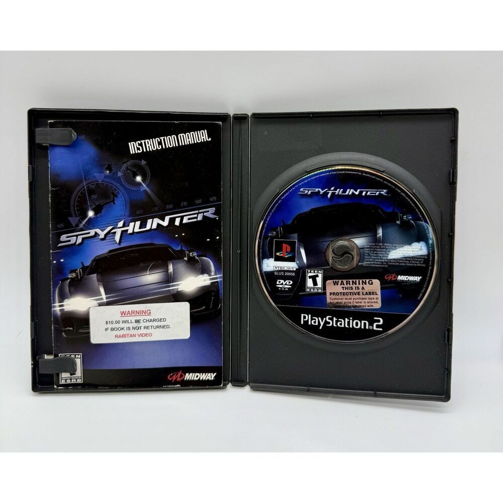 PlayStation 2 PS2 Game Spy Hunter Game Case Manual Tested‎ - Picture 3 of 3